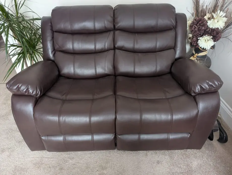 2 & 3 seater leather recliner