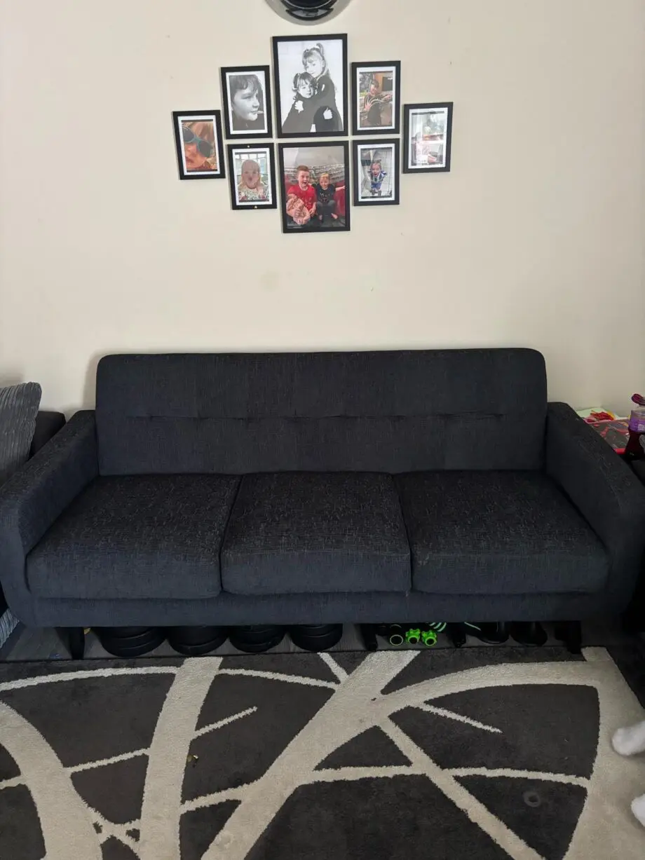 Oslo 3 seater sofa in slate