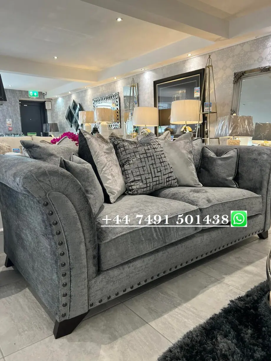 Ikea Grey 3+2 Sofa Set For Sale || No Deposit – Pay After Delivery