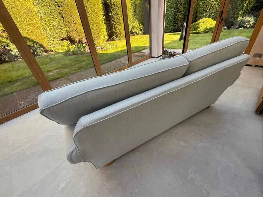 3 seater light green multi York sofa