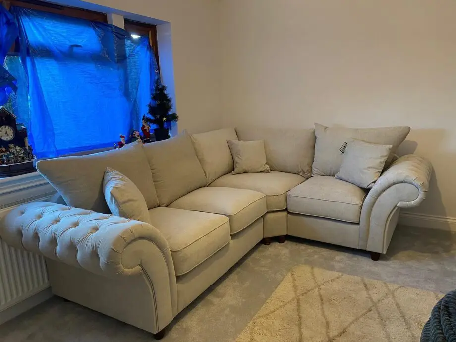 Luxury Nicole Corner Sofa | L Shaped | 1C2 | FREE DELIVERY!