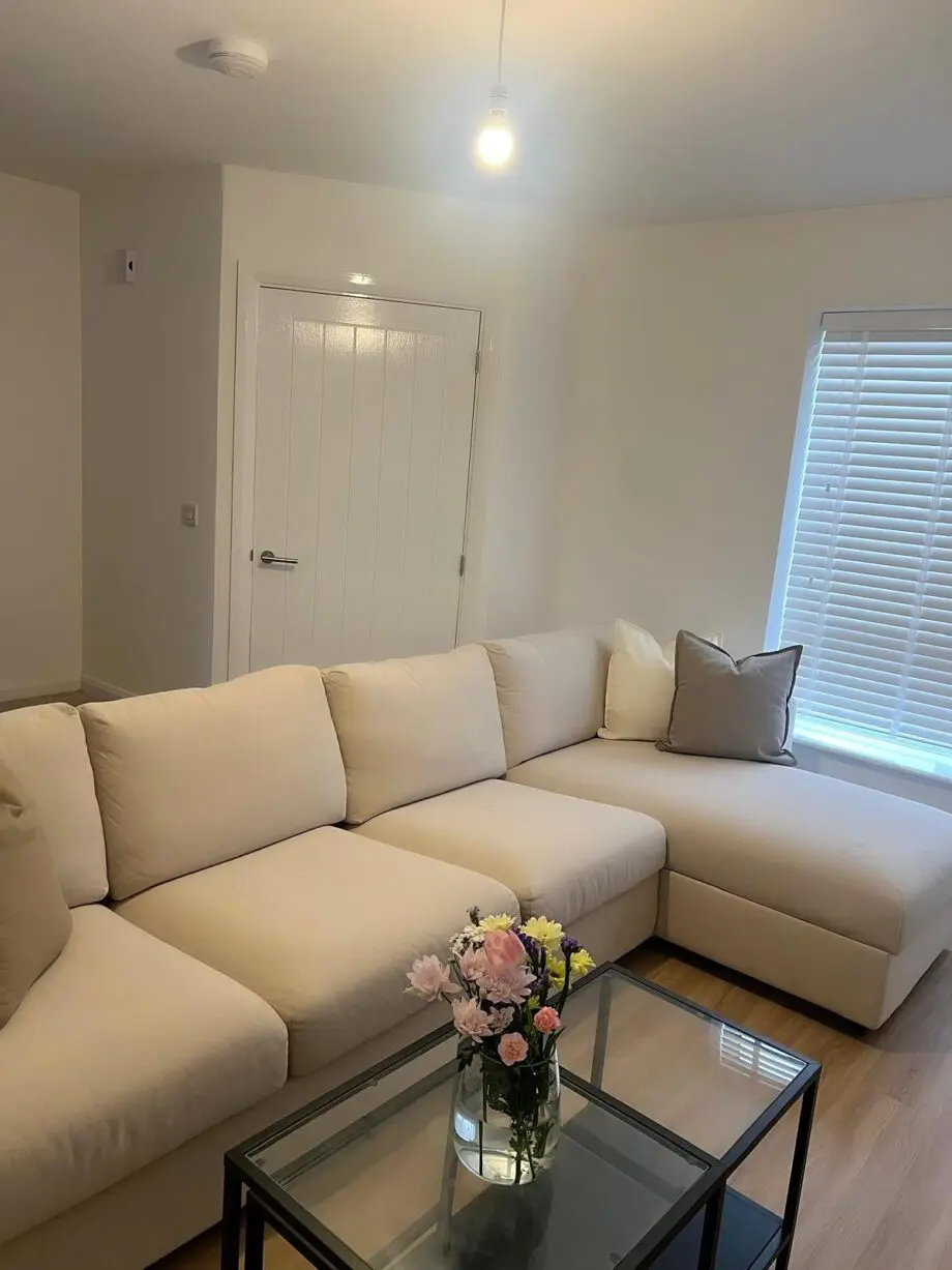 Ikea Vimle 4-seat sofa with chaise longue, Hallarp beige
