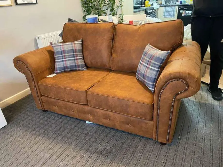 Leather 3x Seater & 2x Seater Oakland Sofa Set ¬ Delivery Available