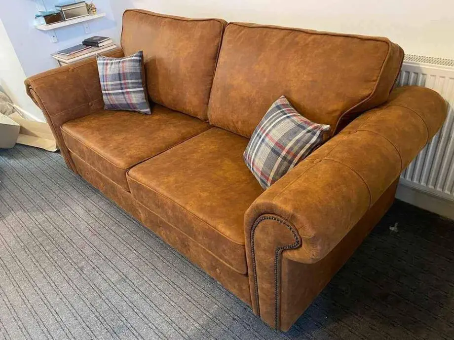 Leather 3x Seater & 2x Seater Oakland Sofa Set ¬ Delivery Available