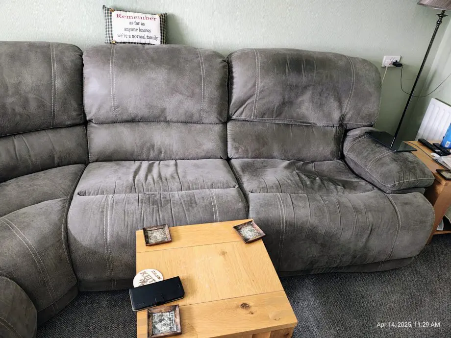 Flex leather corner sofa