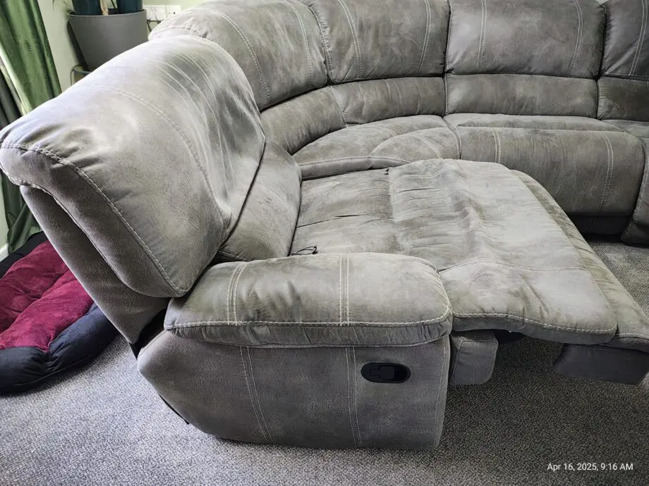 Flex leather corner sofa