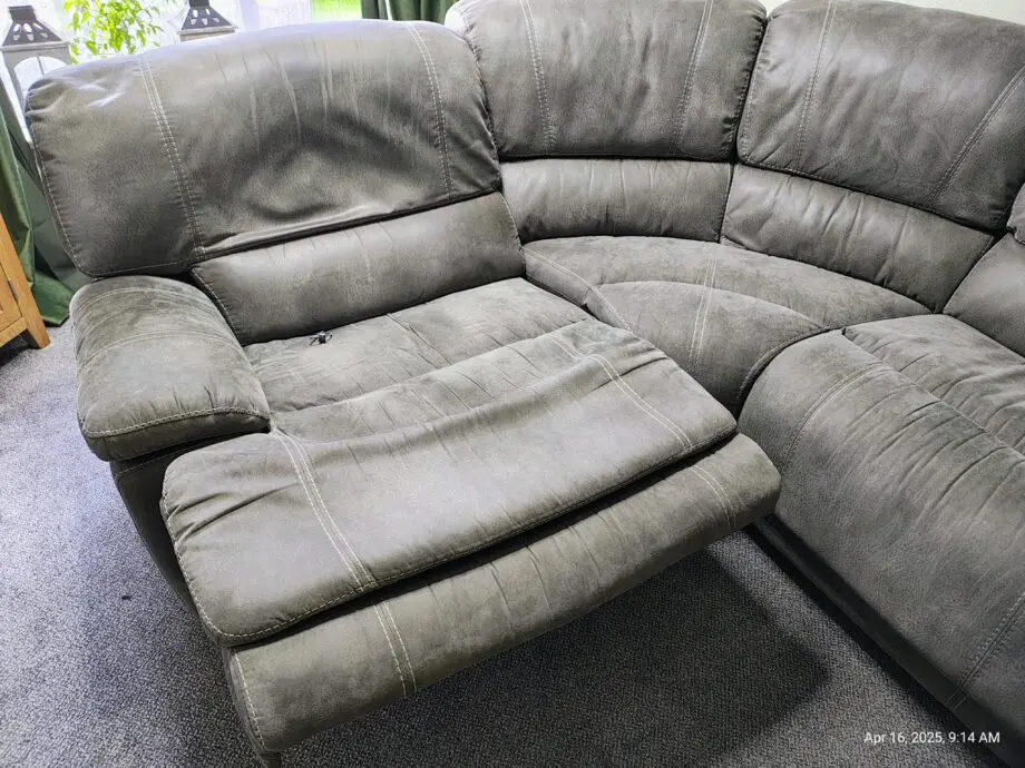 Flex leather corner sofa