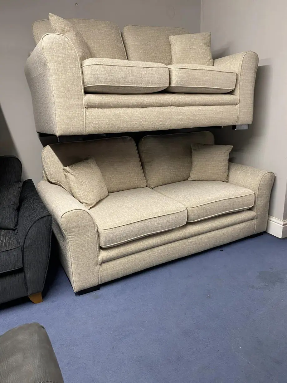 3 Seater & 2 Seater Sofa Set || Full Back Cushion + FREE Delivery