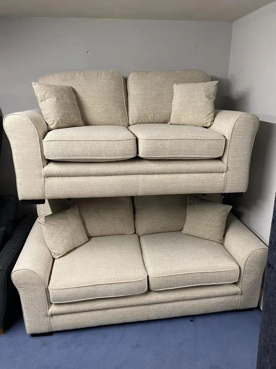 3 Seater & 2 Seater Sofa Set || Full Back Cushion + FREE Delivery
