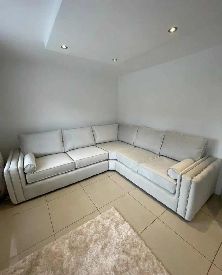 High Back Cushion Corner Sofa For Sale || Cash On Delivery