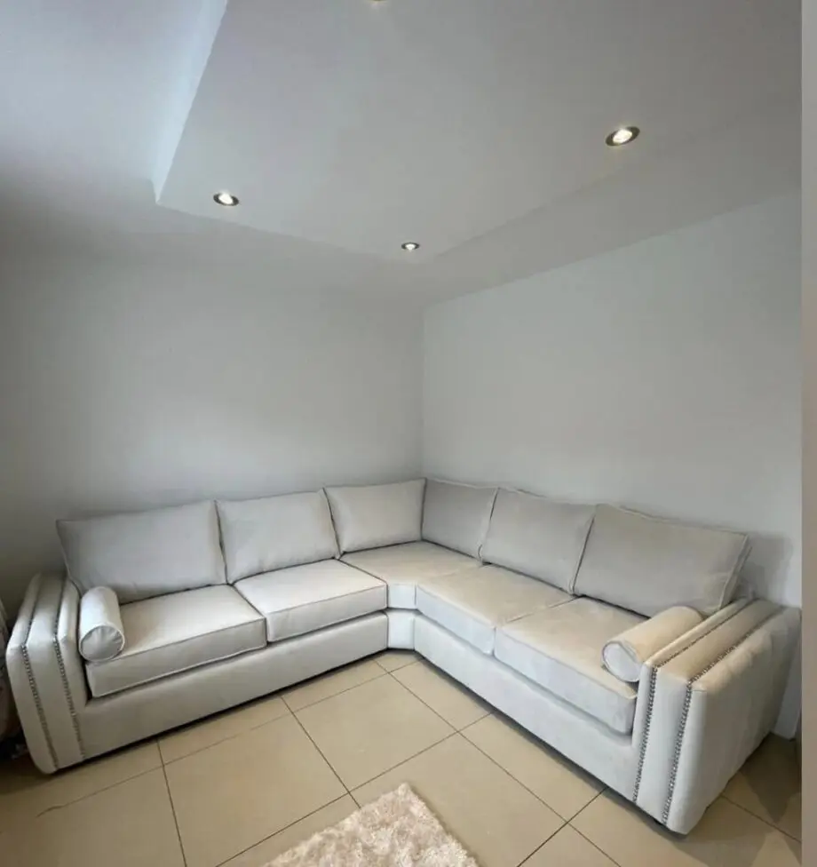 High Back Cushion Corner Sofa For Sale || Cash On Delivery