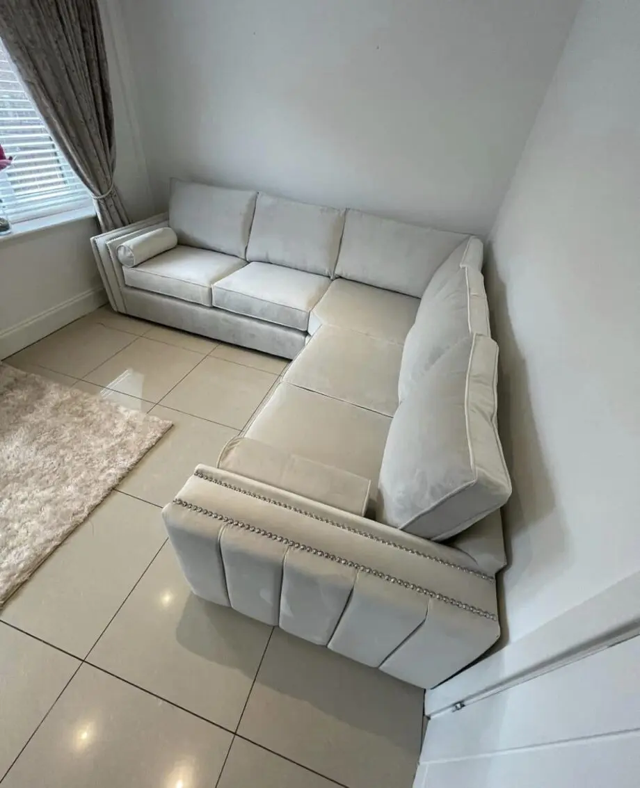 High Back Cushion Corner Sofa For Sale || Cash On Delivery