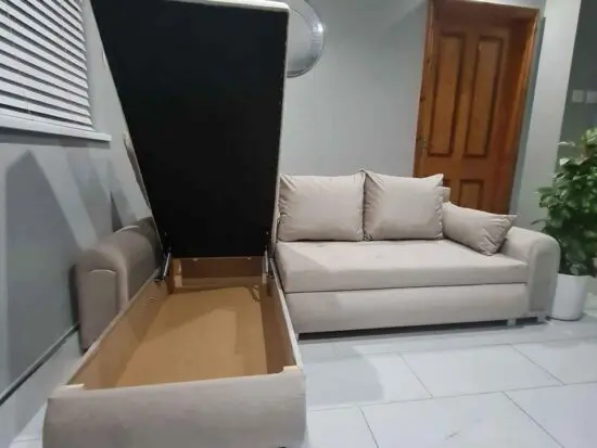 Universal Sofa Bed With Ottoman Storage