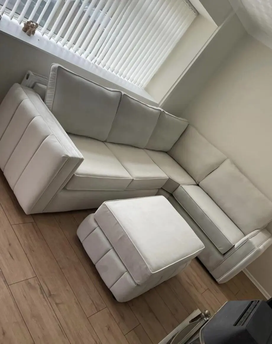 Loaf Comfortable High Back Corner Sofa - Delivered to Your Door