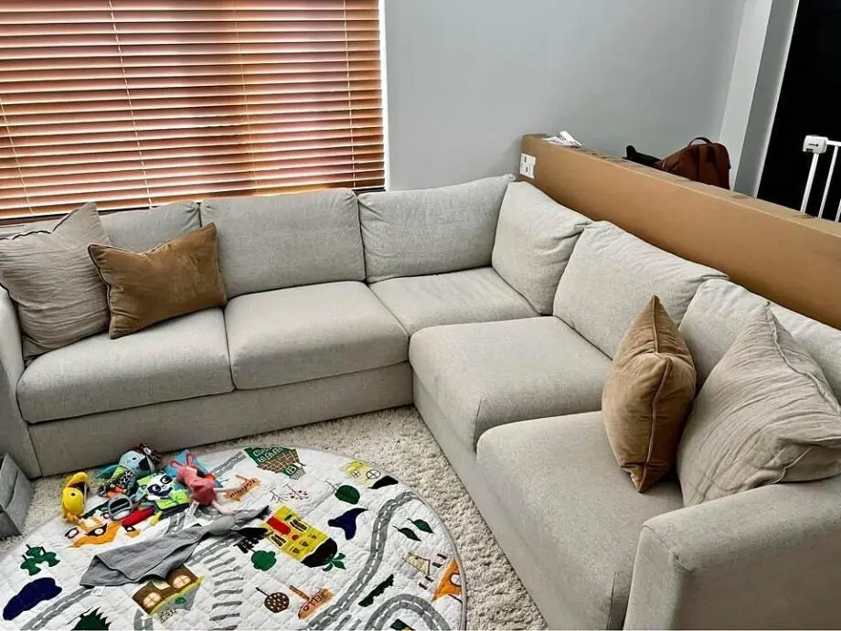 DFS V shape 5x sofa for sale