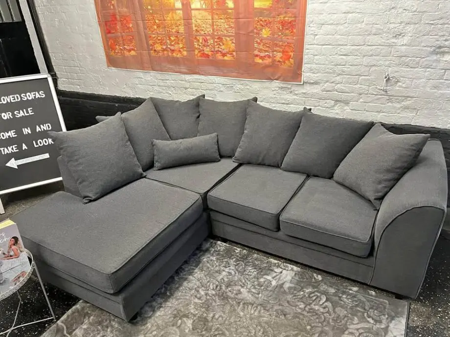 Sectional Grey Couch For Sale 399£ With Free Home Delivery