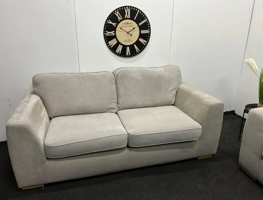 3+2 Seater Sofa Set / High Back Sofa Set In Beige / Free home Delivery