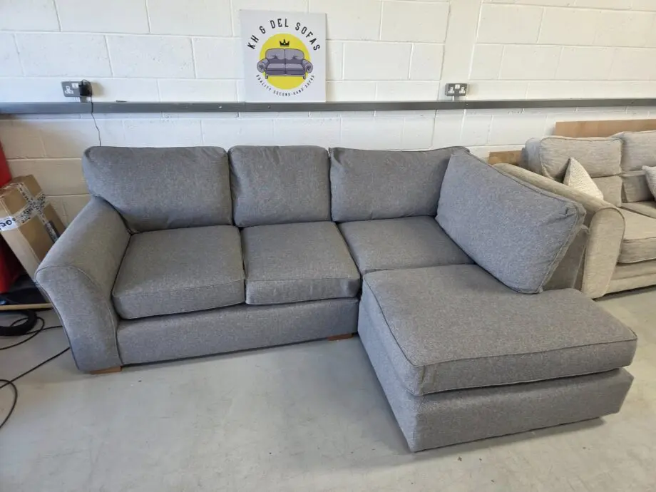 Next L Shaped Corner Sofa || Grey Colour + Free Home Delivery