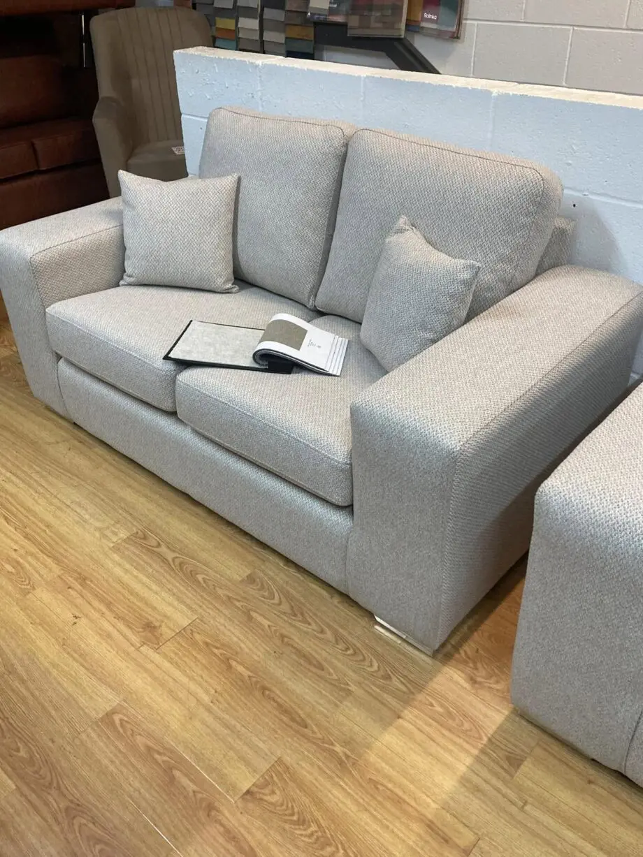 3+2 Sofa Set Grey & Beige Colour Available