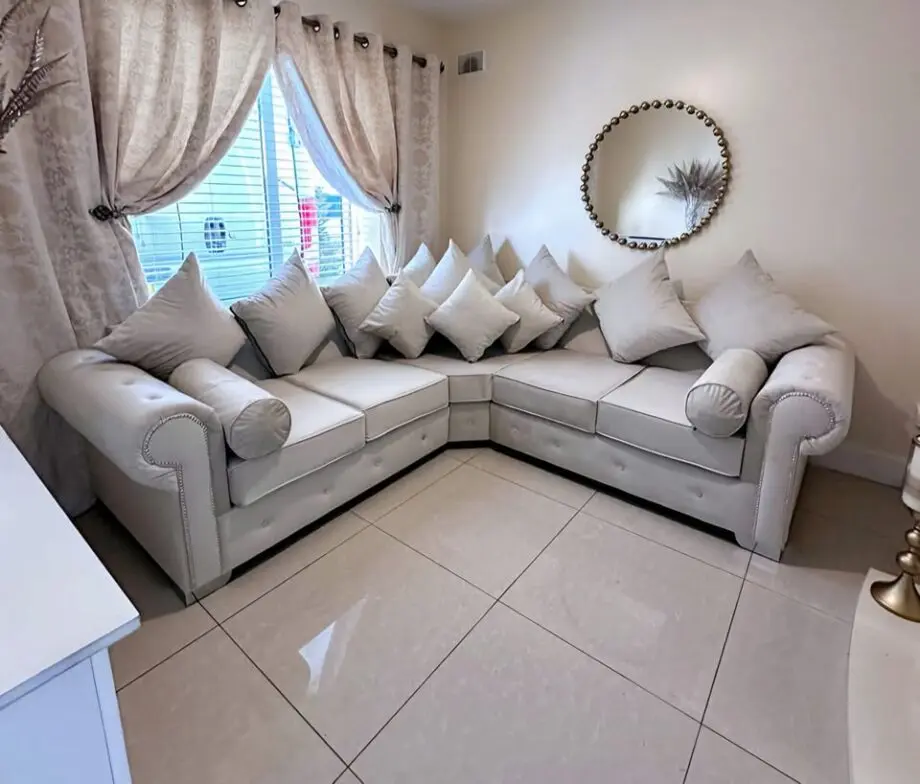 Reduced Price - Luxury Olympia Corner Sofa | FREE DELIVERY