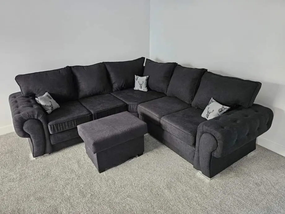 Verona 5 Seater Corner Sofa & 3+2 Sofa Set For SALE