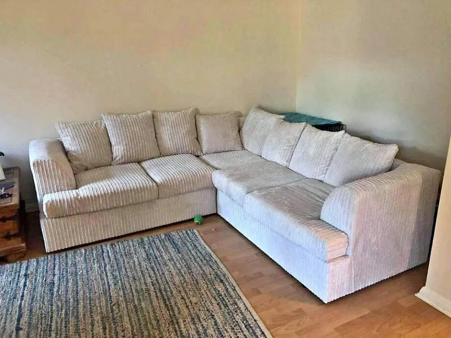 light grey corner sofa 5 seater