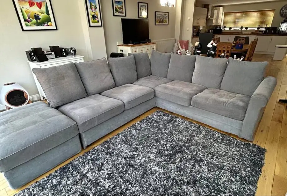 IkEA 4 seater L shape sofa
