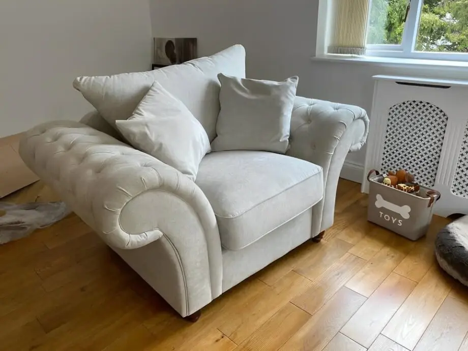 Arm Chair For Sale Now || Grey & Beige Colour Available