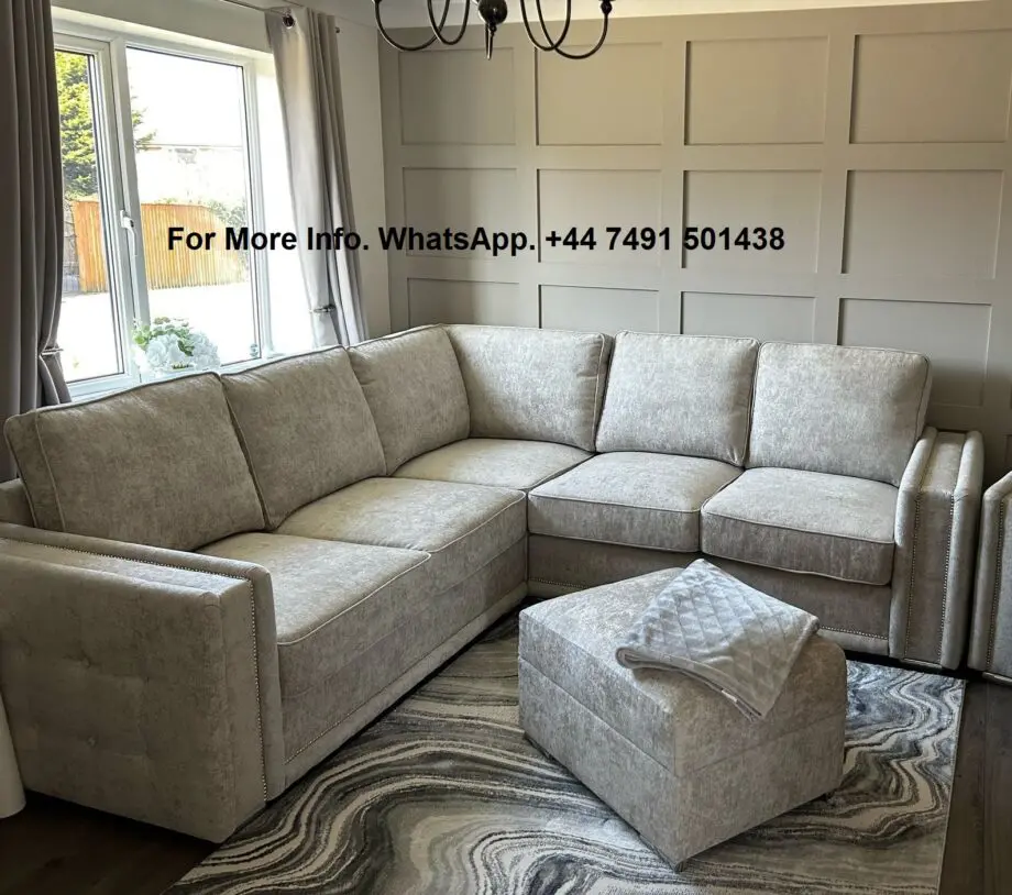 Luxury Corner Sofa Set - 3+2 Options & Free Home Delivery
