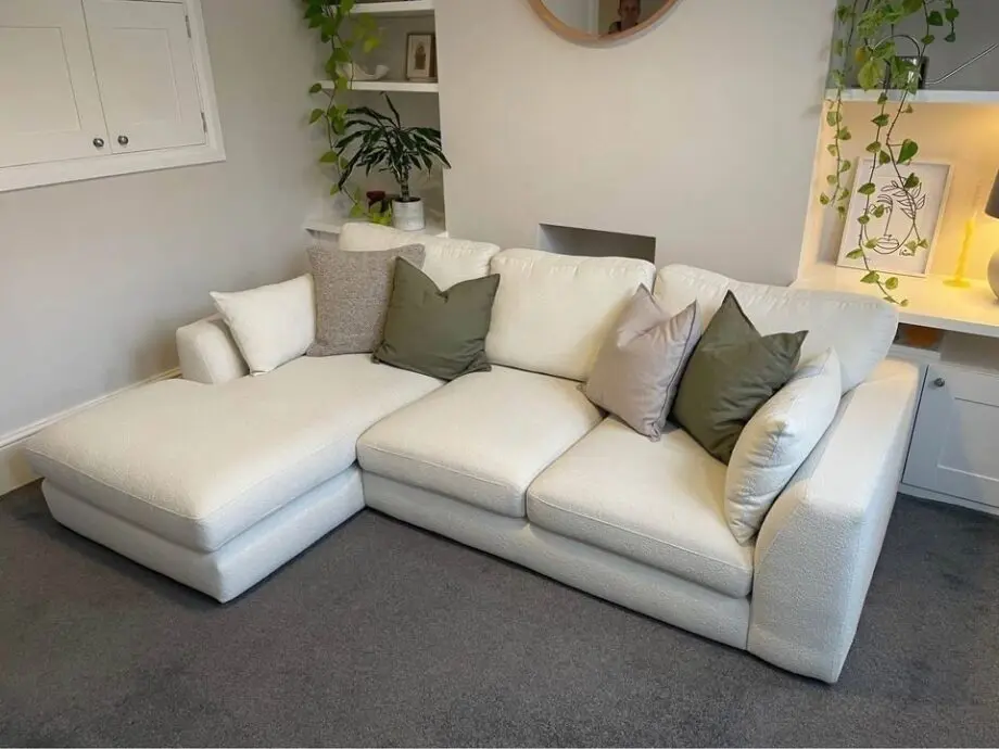 Corner 4x Settee Sofa With Chaise Lounge ! FHD