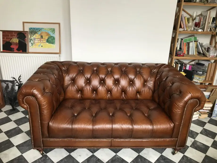 Leather Chesterfield