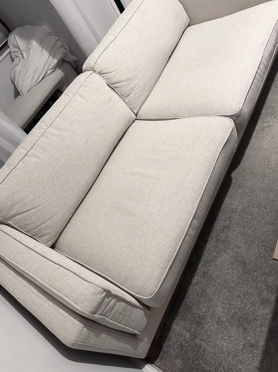 Dusk 3 seater cream sofa