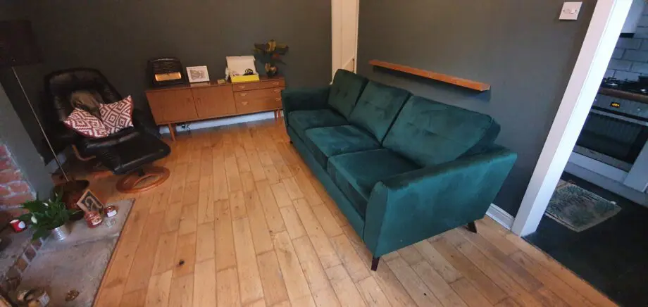 Binky Velvet 4 Seater Sofa