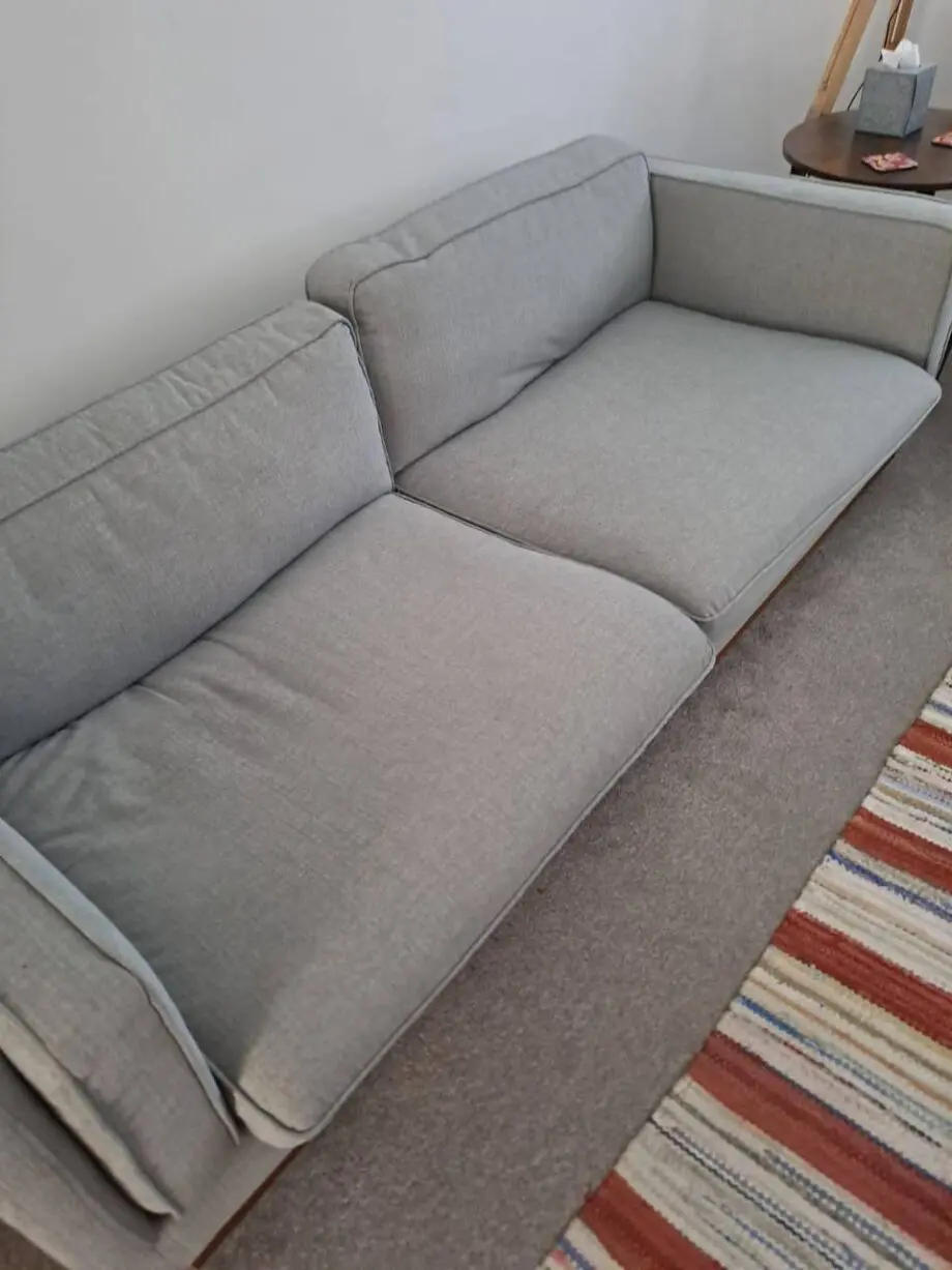 Daals Dipley Sage Fabric Sofa, 3-Seater