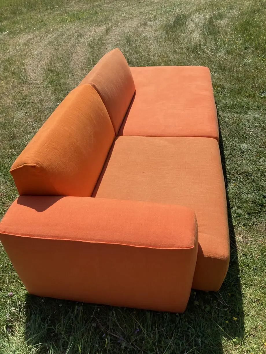 Designer’s Guild Modular Orange Sofa