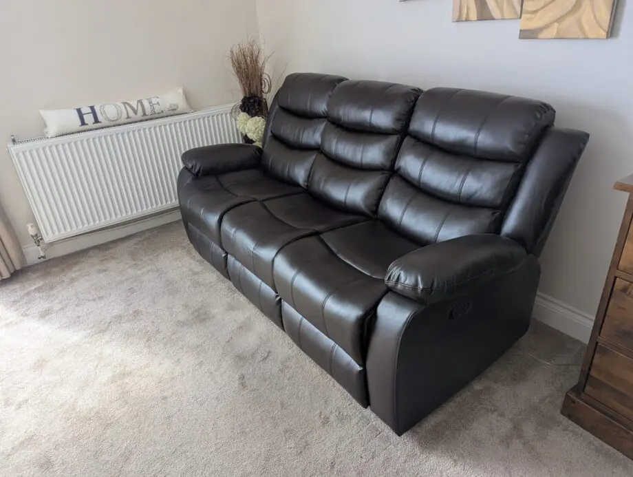 2 & 3 seater leather recliner