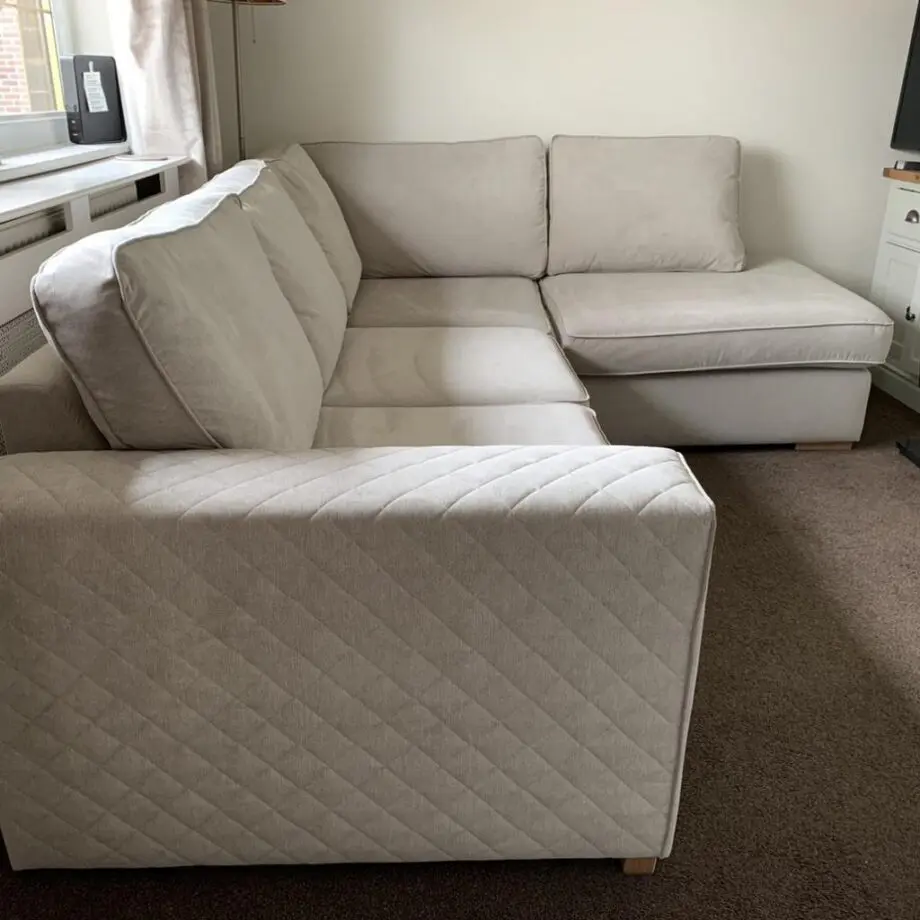 Comfortable High Back Corner Sofa - Delivered to Your Door
