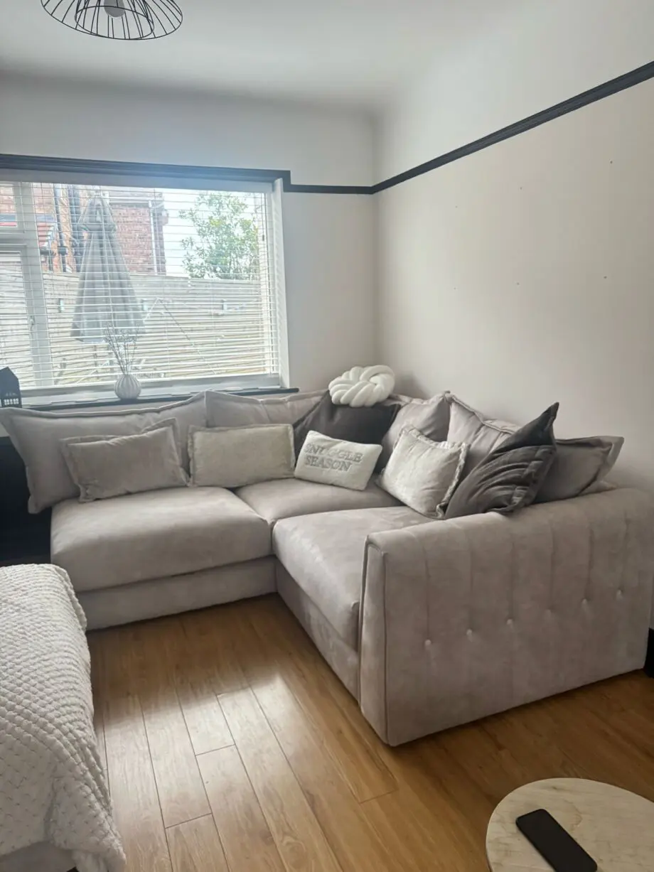 DFS ‘Devine’ Platinum Collection Corner Sofa