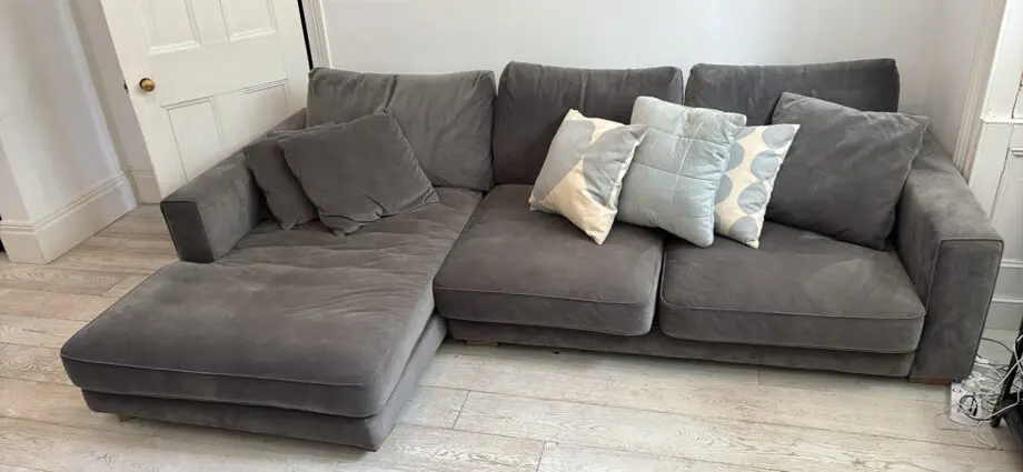 Sofa Workshop Grey Corner Couch