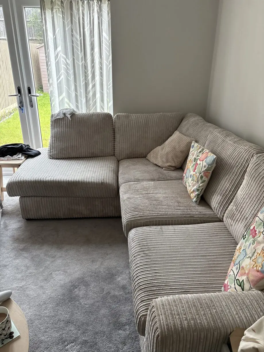 DFS Grey Haydon Corner Sofa