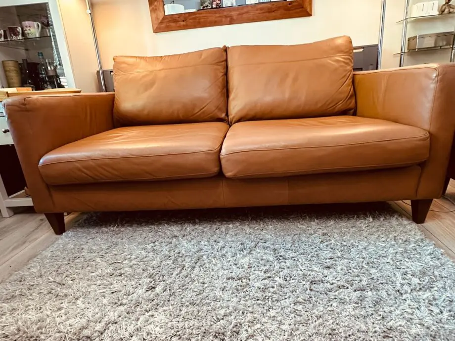 John Lewis 3 seater sofa, chair and footstool