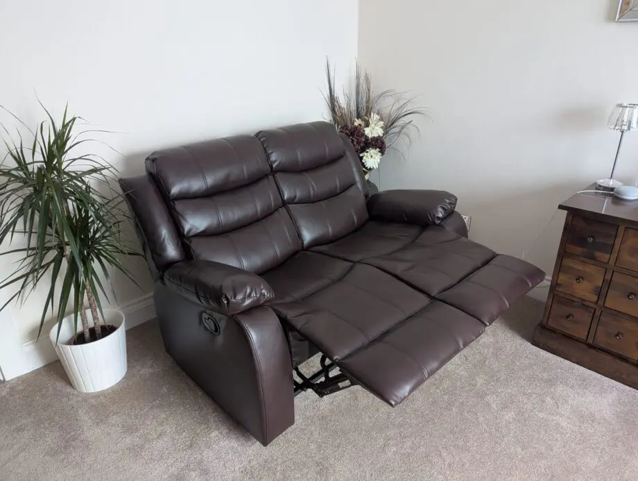 2 & 3 seater leather recliner
