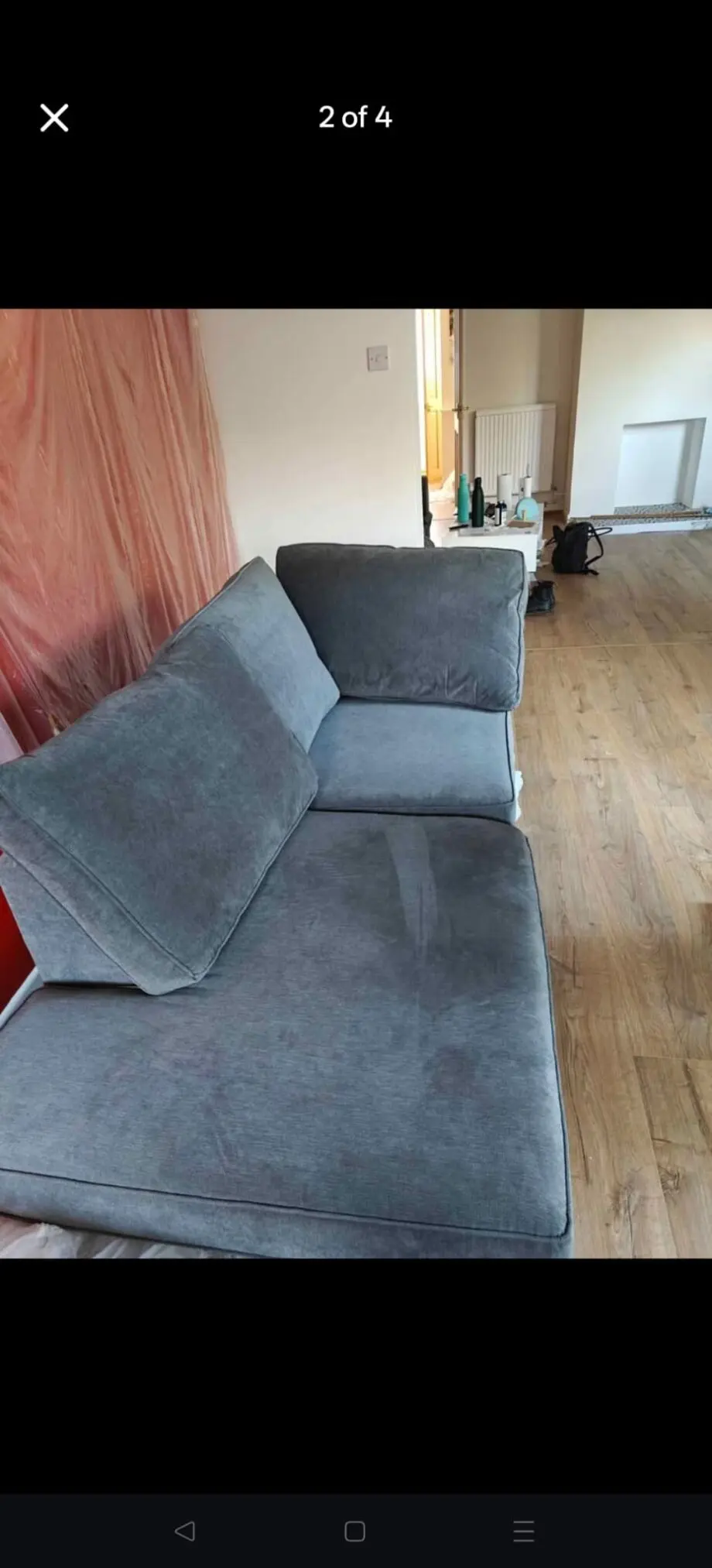 Orka Left Hand Facing Arm Open End Corner Sofa
