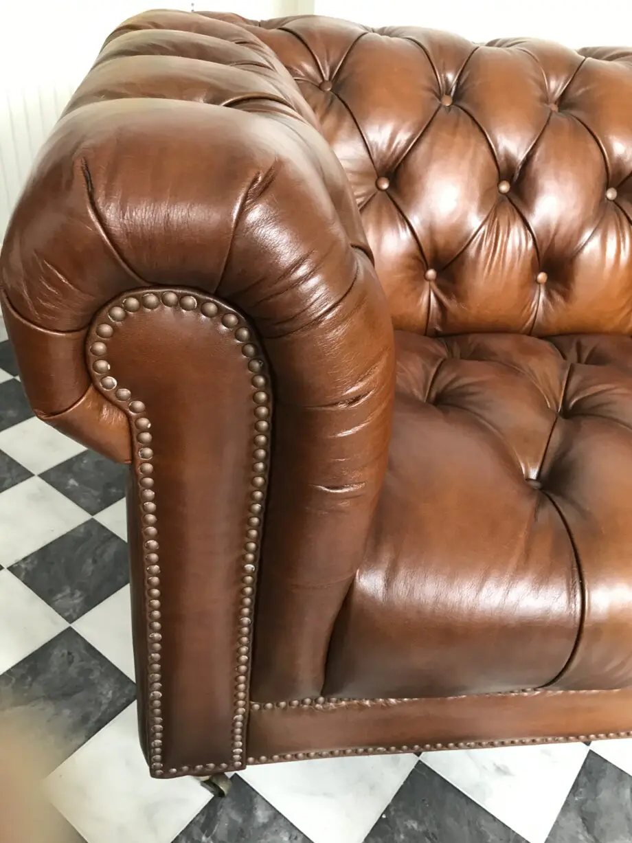Leather Chesterfield