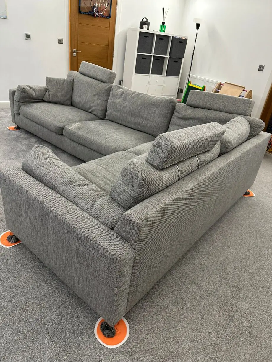 Sofology “scrumptious” grey corner sofa