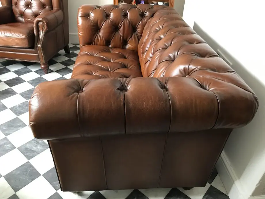 Leather Chesterfield