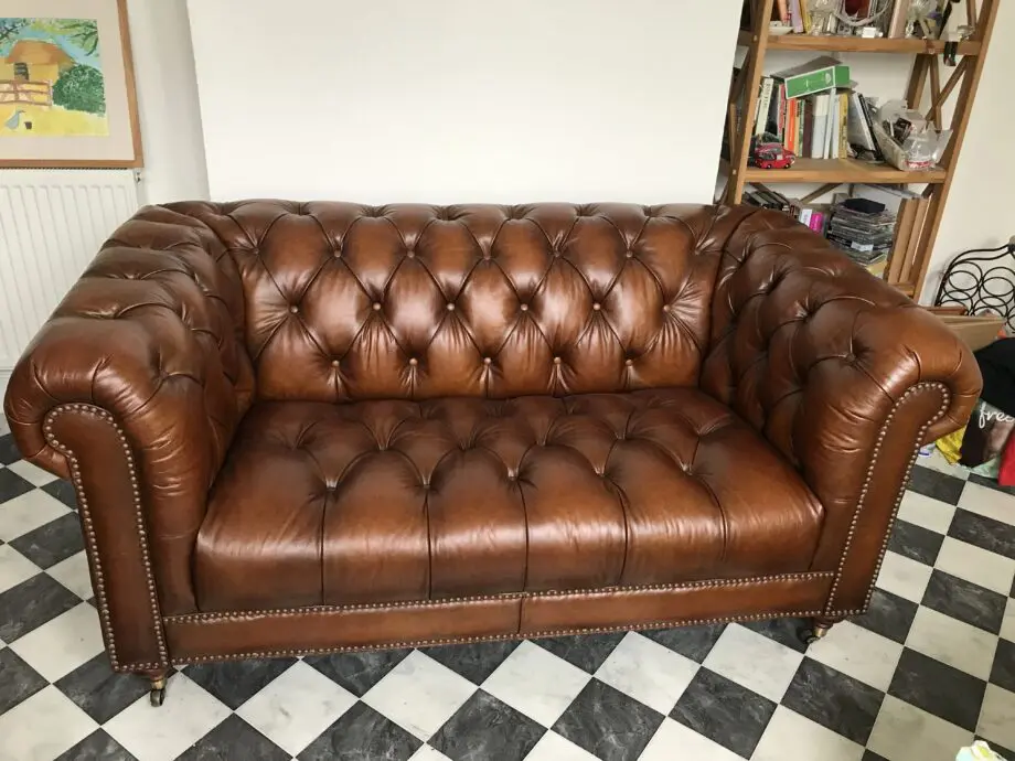 Leather Chesterfield