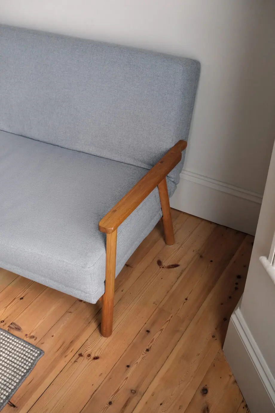 Made.com Lars 3 Seater Sofa Bed, Mountain Grey