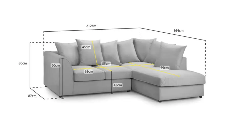 4x Settee L Shaped Corner Sofa for Sale ¬ No Initial Deposit