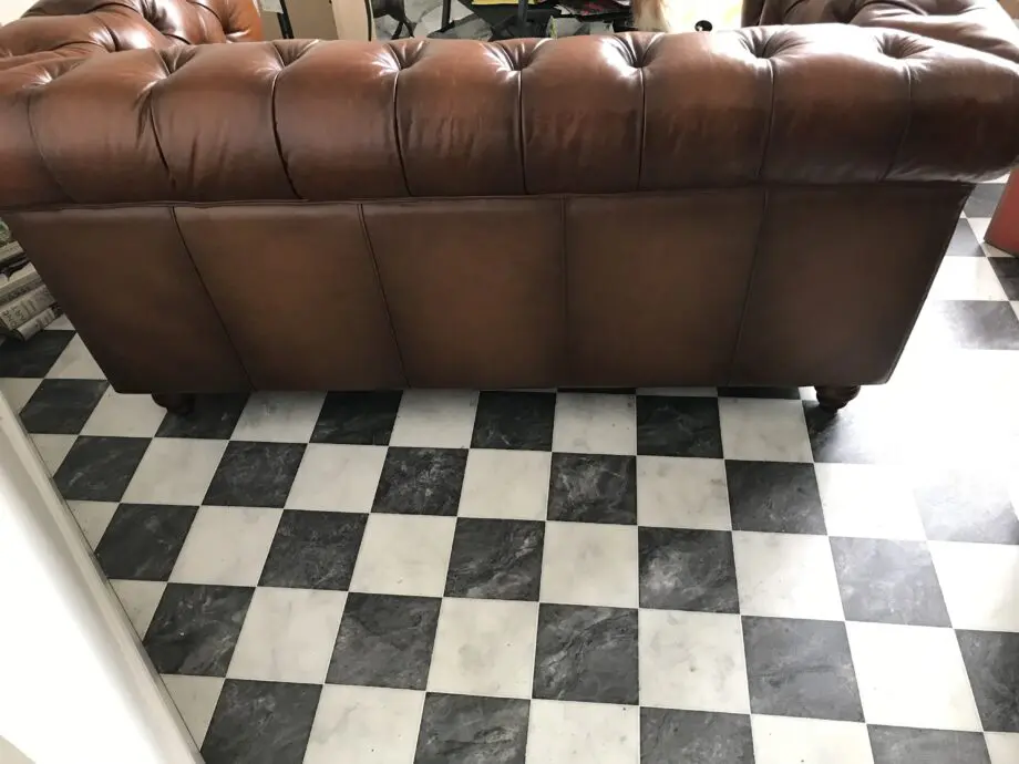 Leather Chesterfield